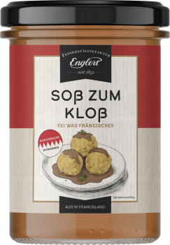 Soß zum Kloß, 380ml/ Glas